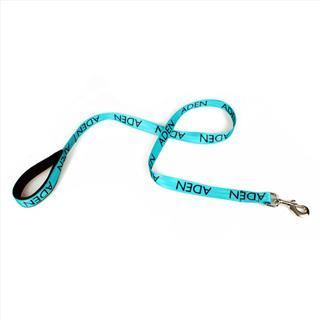 personalised dog name lead